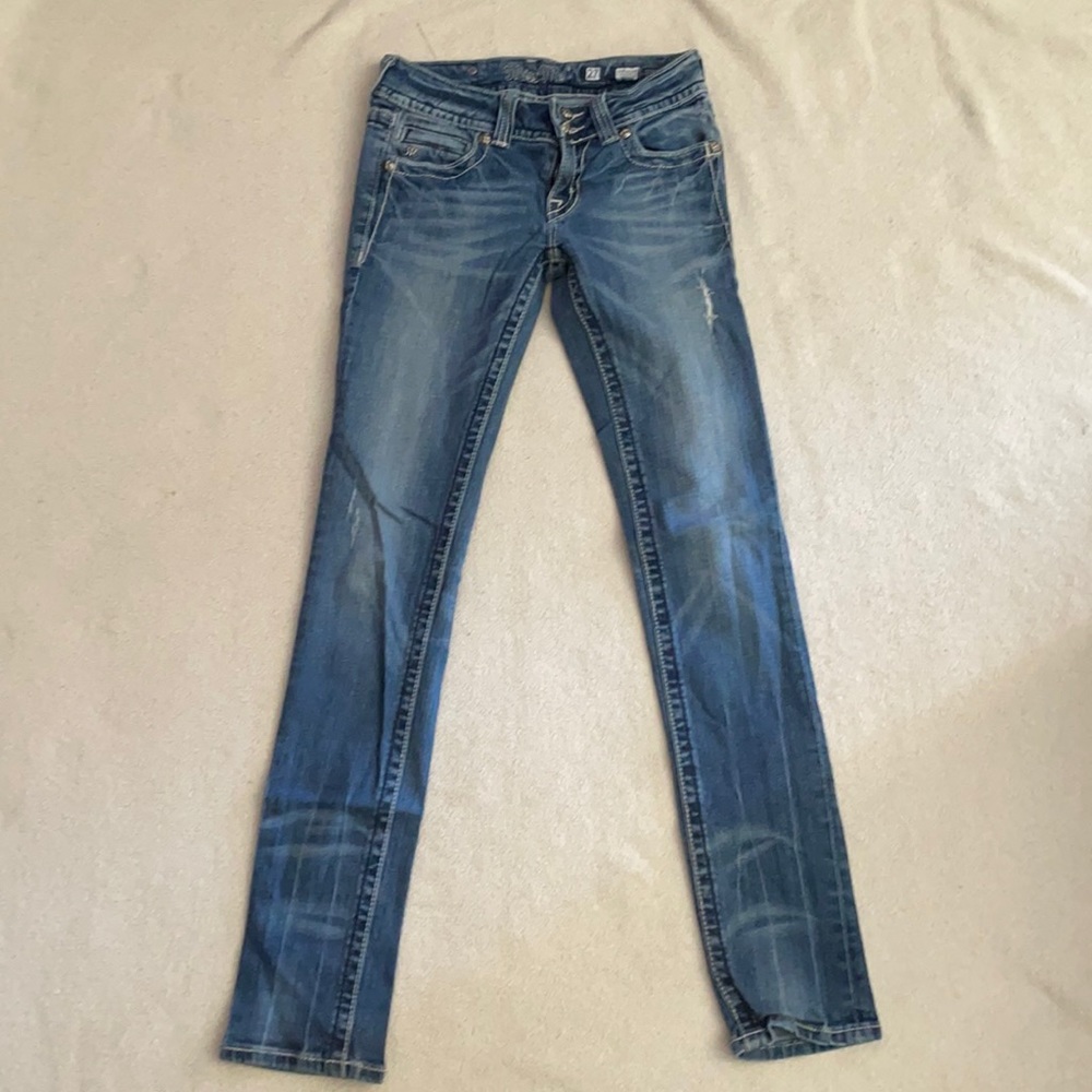 Miss Me and Rock Revival jeans